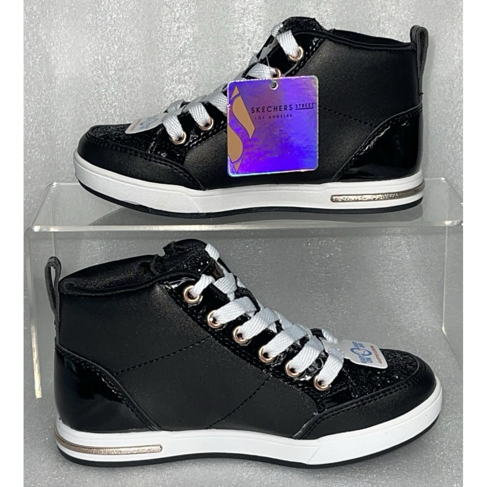 Skechers Street Shoutouts 2.0 Trendy‎ Star Girl's Fashion Sneakers Size 11 NEW - Picture 3 of 16